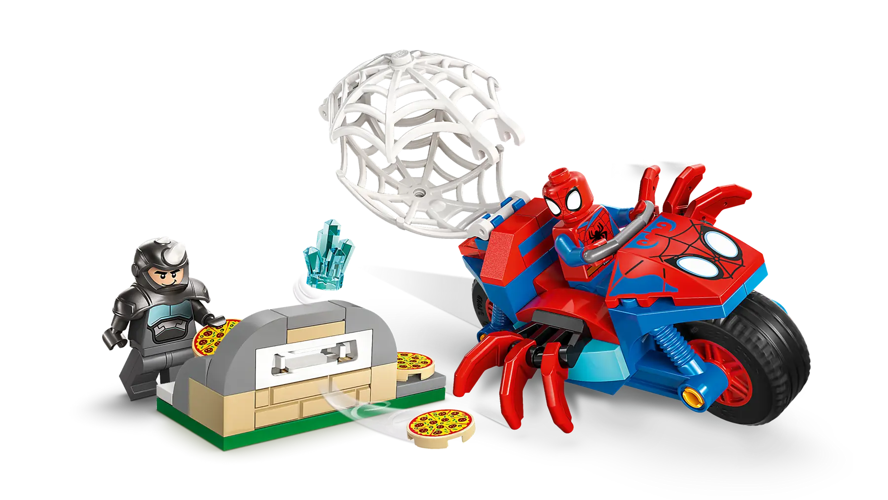 LEGO Spidey Spidey On His Motorcycle Vs. Rhino 11206 - Colorland Toys