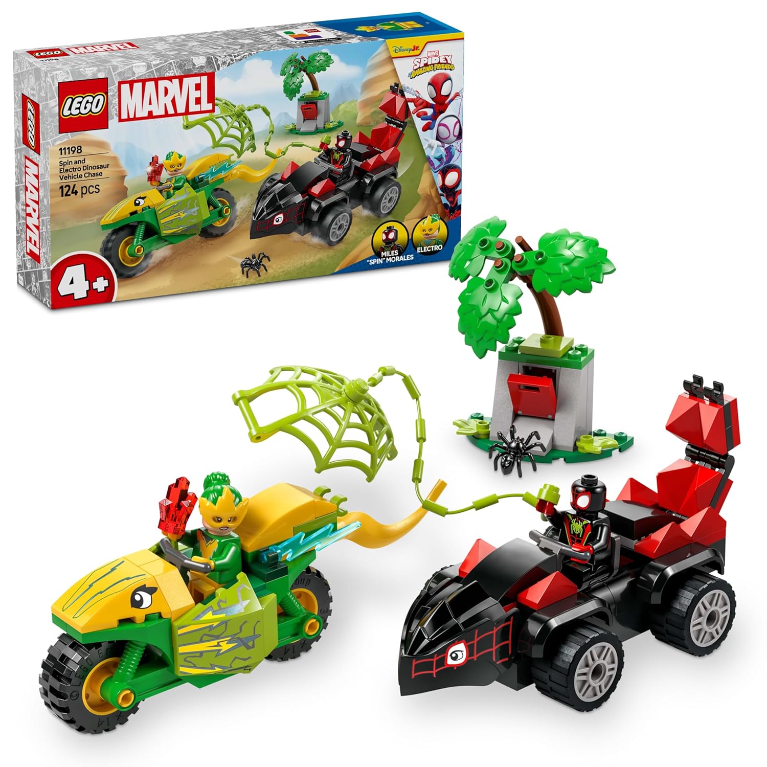 LEGO Spin and Electro Dinosaur Vehicle Chase 6526766/11198 - Colorland Toys