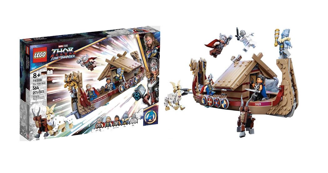 LEGO Super Heroes Thor The Goat Boat 6378883/76208 - Colorland Toys