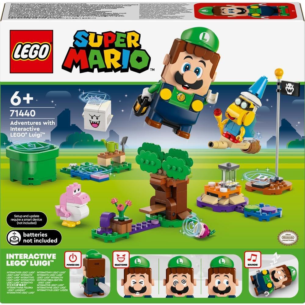 LEGO Super Mario Adventures with Interactive Luigi 71440 - Colorland Toys