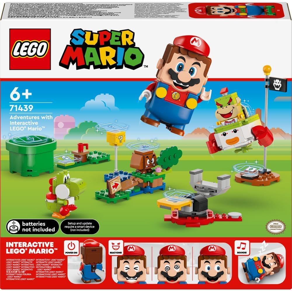 LEGO Super Mario Adventures With Interactive Mario Figure 71439/6472791 - Colorland Toys