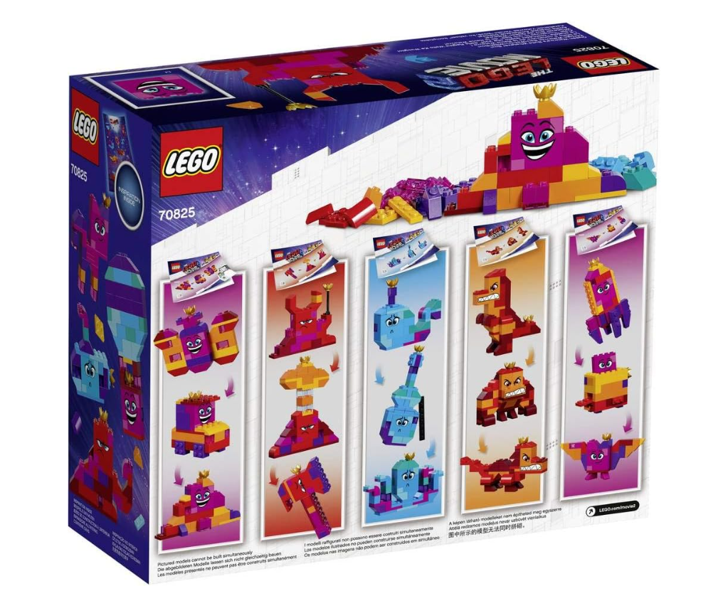 LEGO The Lego Movie 2 Queen Watevra's Build Whatever Box 70825 - Colorland Toys