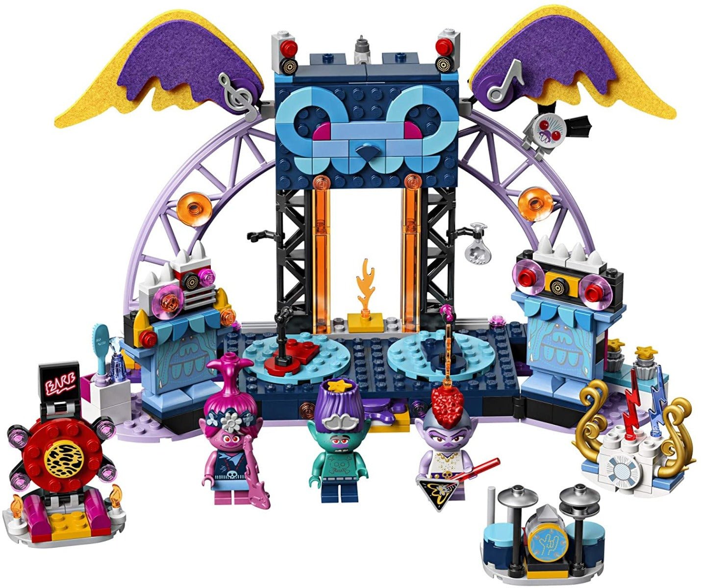 LEGO Trolls World Tour Volcano Rock City Concert 41254 - Colorland Toys