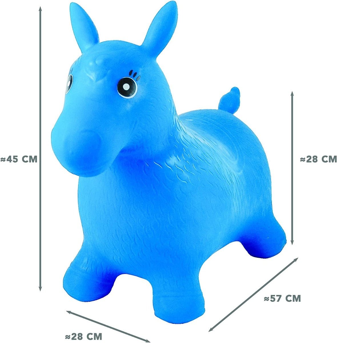 Lexibook Inflatable Jumping Horse Hopper - Blue BG050 - Colorland Toys