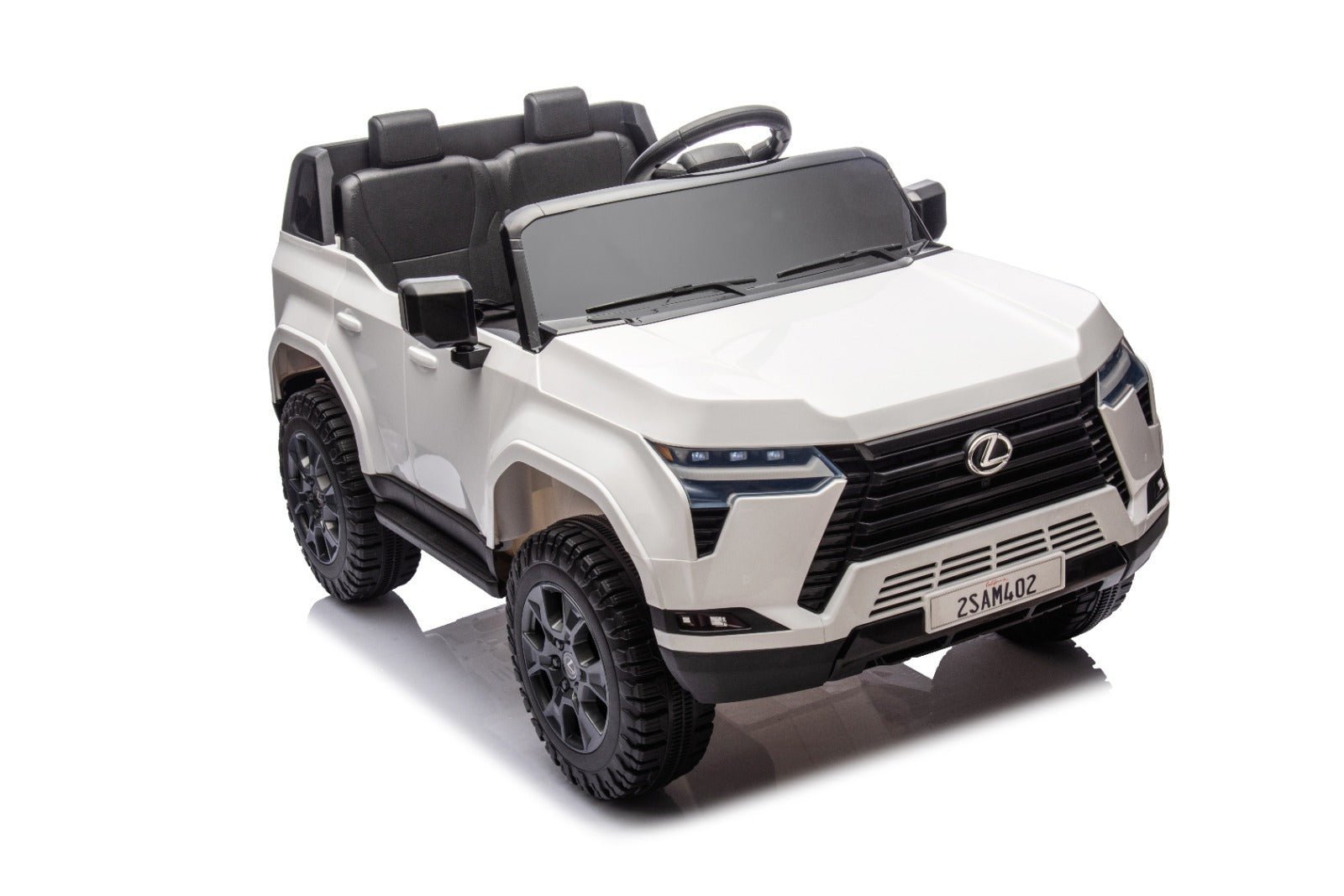 Lexus GX550 Electric Ride On Car White TR2402 - Colorland Toys