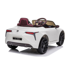 Lexus LC500 Licensed Ride On Car White LB 1168 - Colorland Toys
