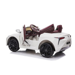 Lexus LC500 Licensed Ride On Car White LB 1168 - Colorland Toys