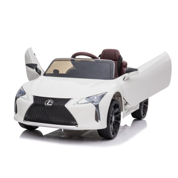 Lexus LC500 Licensed Ride On Car White LB 1168 - Colorland Toys