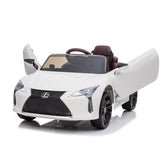 Lexus LC500 Licensed Ride On Car White LB 1168 - Colorland Toys