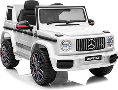 Licensed Mercedes - Benz G63 12V Childrens Ride On Jeep White ZS - 0002Q - Colorland Toys