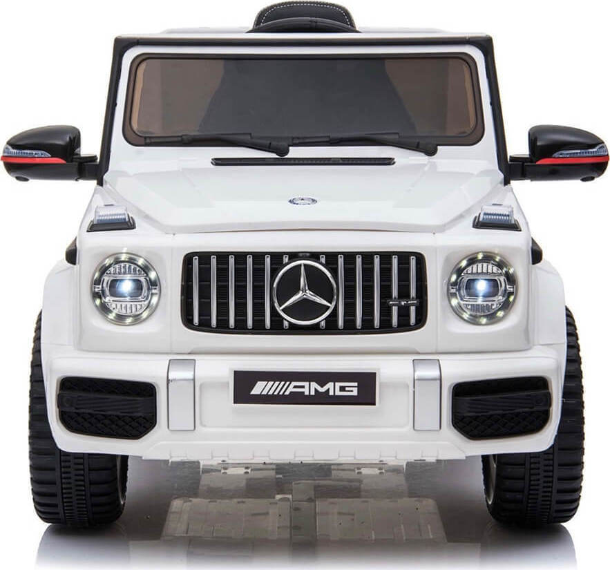 Licensed Mercedes - Benz G63 12V Childrens Ride On Jeep White ZS - 0002Q - Colorland Toys