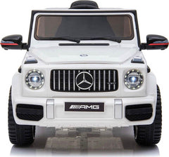 Licensed Mercedes - Benz G63 12V Childrens Ride On Jeep White ZS - 0002Q - Colorland Toys