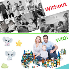 Light Magnetic Piece Plumbing Set 168 Pieces - Colorland Toys