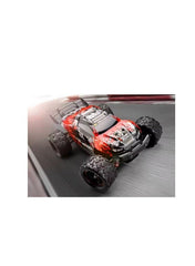 Lighting Hurricane Monster Truck 4 - WD RC Car Red With Spoilers 1:18 Scale HS18421 - Colorland Toys