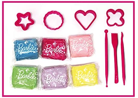 Lisciani Barbie Dough Zainetto Creative Kit 88874 - Colorland Toys