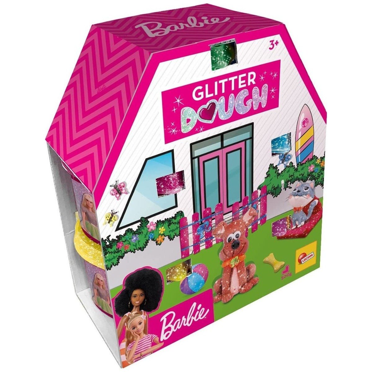 Lisciani Barbie Glitter Dough Kit House 88850 - Colorland Toys