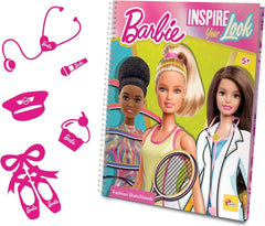 Lisciani Barbie Sketchbook - Inspire Your Look 12617 - Colorland Toys