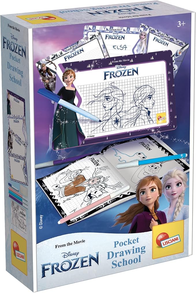Lisciani Frozen Pocket Drawing School 92192 - Colorland Toys