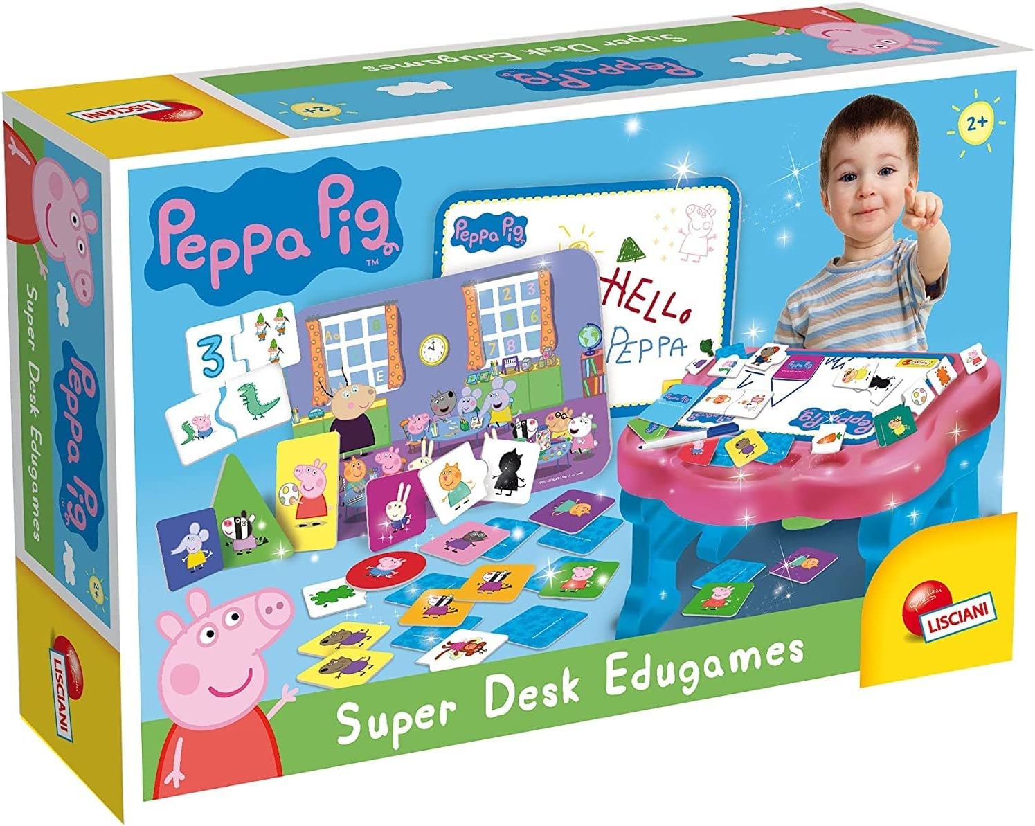 Lisciani Peppa Pig Creative Activity Desk 89208 - Colorland Toys