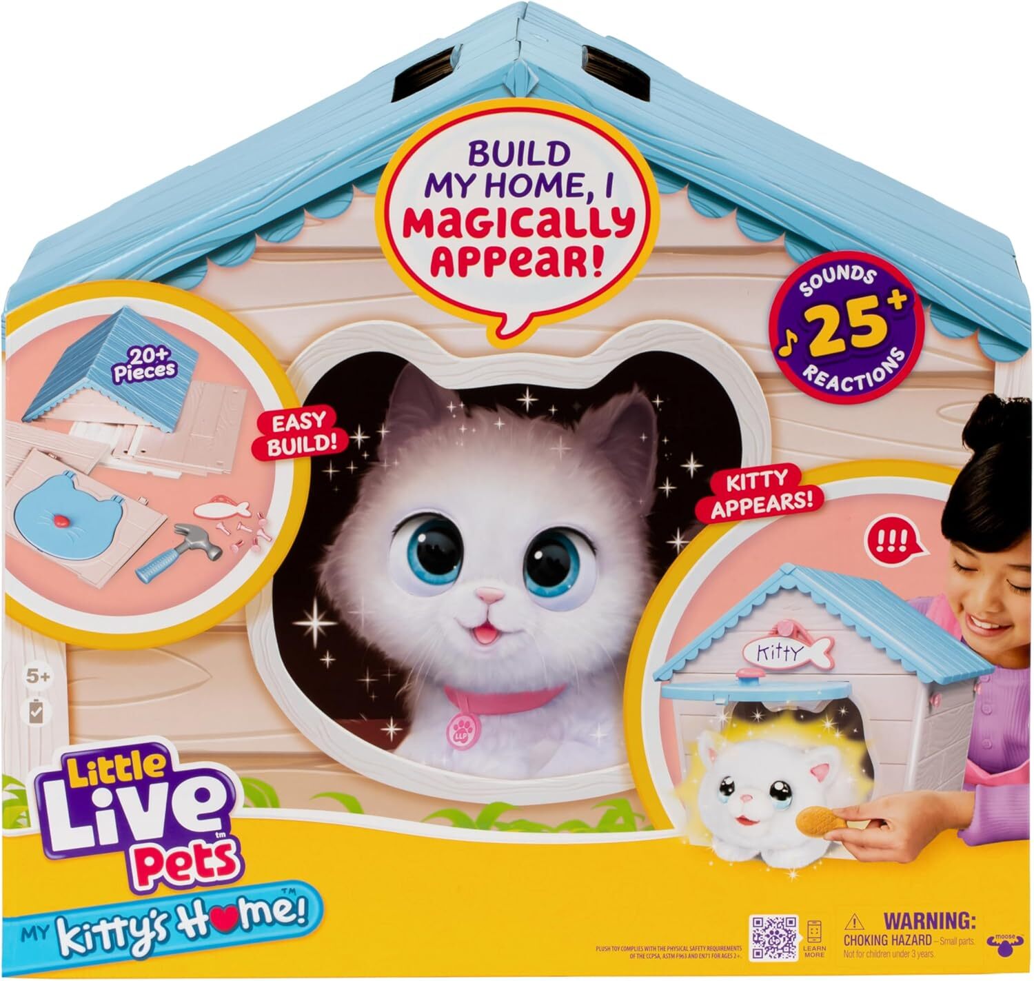 Little Live Pets My Kitty's Home Playset 26546 - Colorland Toys