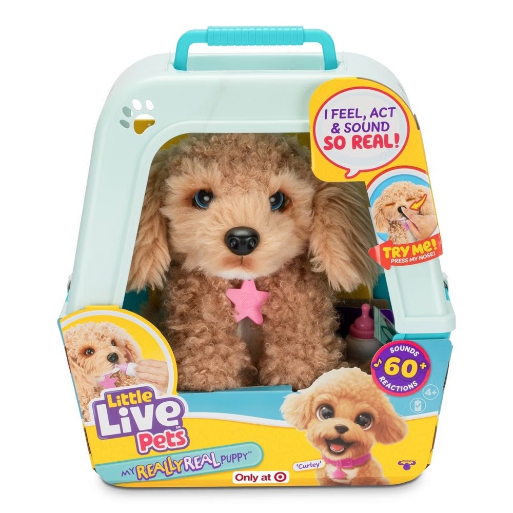 Little Live Pets My Really Real Puppy - Curley 26612 - Colorland Toys