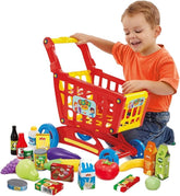 Little Shopper Trolley with Play Food Set – Busy Me - Colorland Toys