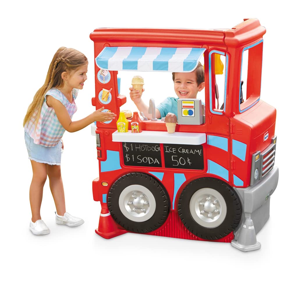 Little Tikes 2 - in - 1 Food Truck w/40+ Piece Accessory Set 643644M - Colorland Toys