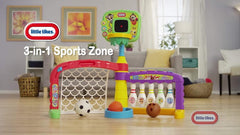 Little Tikes 3 - in - 1 Sports Zone 643224 - Colorland Toys