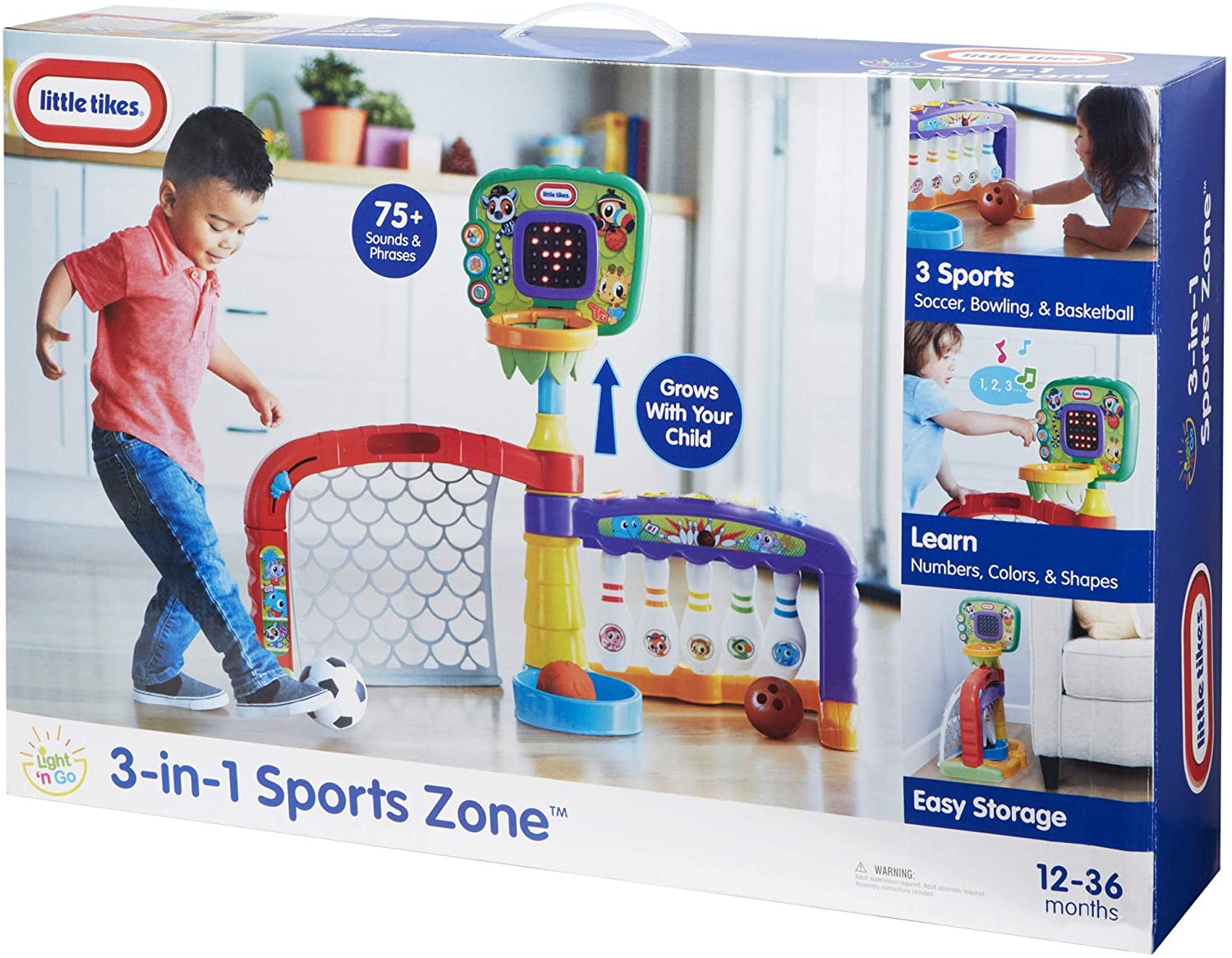 Little Tikes 3 - in - 1 Sports Zone 643224 - Colorland Toys