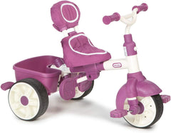 Little Tikes 4 - in - 1 Sports Edition Trike Pink/White LIT - 634369 - Colorland Toys