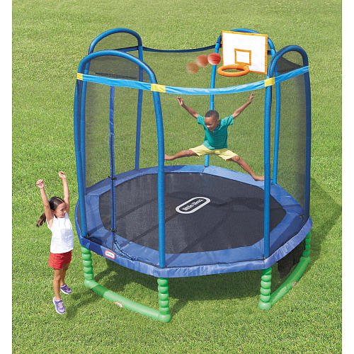 Little Tikes All Star Sports Trampoline 10ft 640261 - Colorland Toys