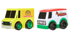 Little Tikes Crazy Fast Pull Car 2 - Pack S2 - Dine Dashers LIT - 661860 - Colorland Toys