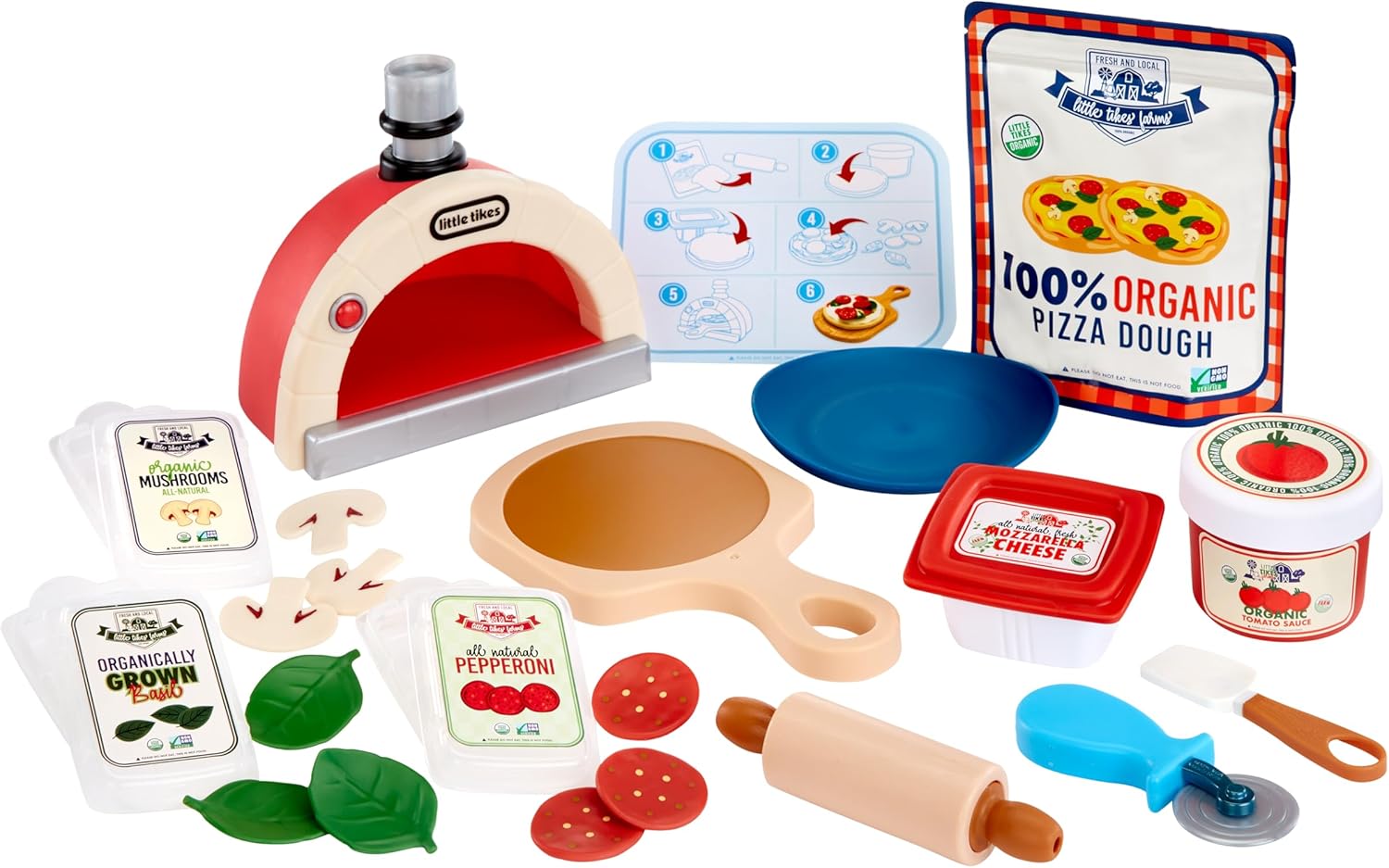 Little Tikes Creative Chefs Pizza Kit LIT - 488771 - Colorland Toys