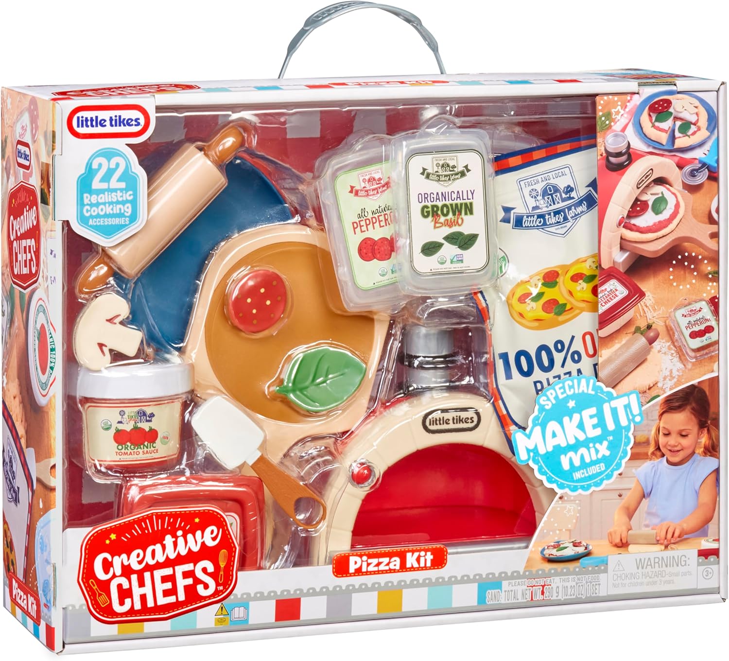 Little Tikes Creative Chefs Pizza Kit LIT - 488771 - Colorland Toys