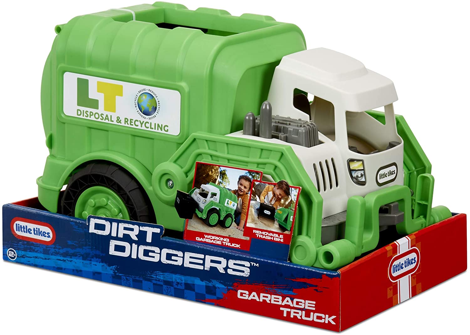 Little Tikes Dirt Digger Real Working - Garbage Truck LIT - 655784 - Colorland Toys