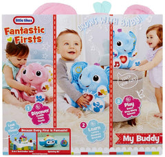 Little Tikes Fantastic Firsts My Buddy Lalaphant Pink with a Red Heart LIT - 648571 - Colorland Toys