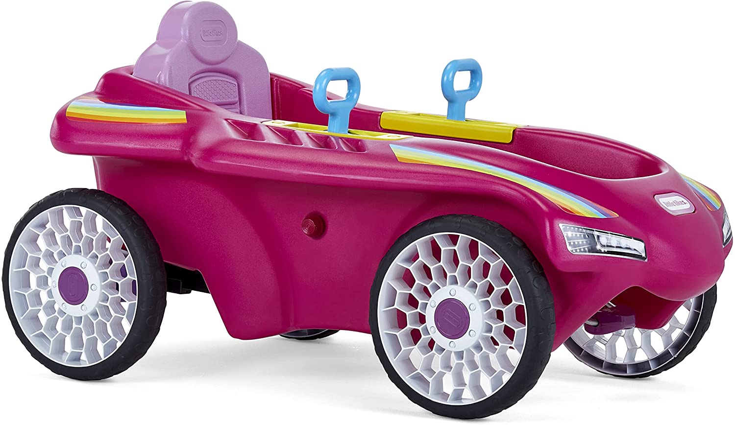 Little Tikes Jett Car Racer Ride - on Pink LIT - 660443M - Colorland Toys