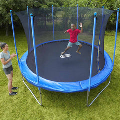 Little Tikes Mega Trampoline 12ft Blue and Black LIT - 657061 - Colorland Toys