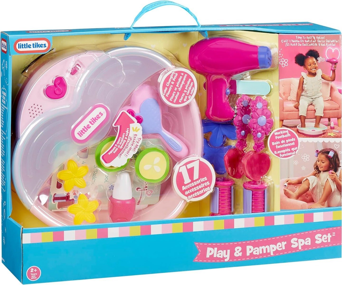 Little Tikes Play & Pamper Spa Set LIT - 662744 - Colorland Toys