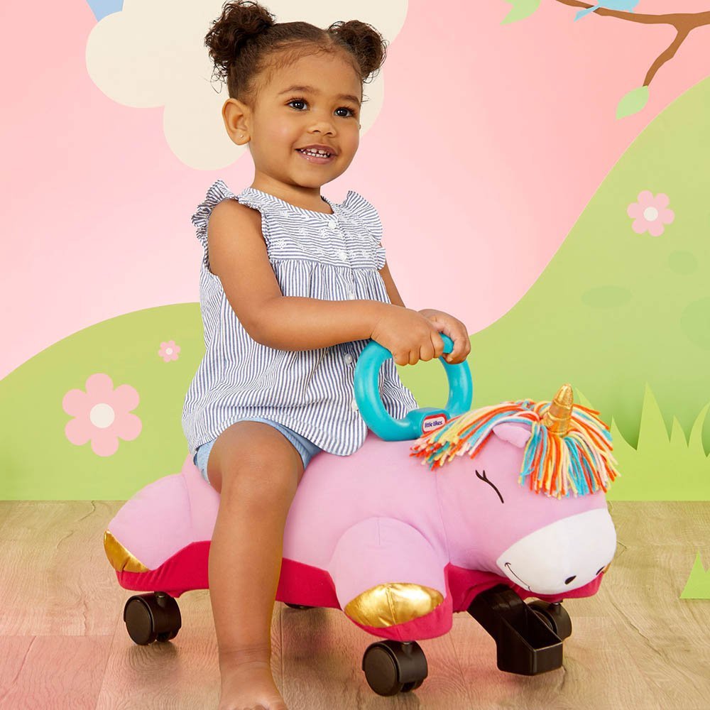Little Tikes Unicorn Pillow Racer Soft Plush Ride - On 657351 - Colorland Toys