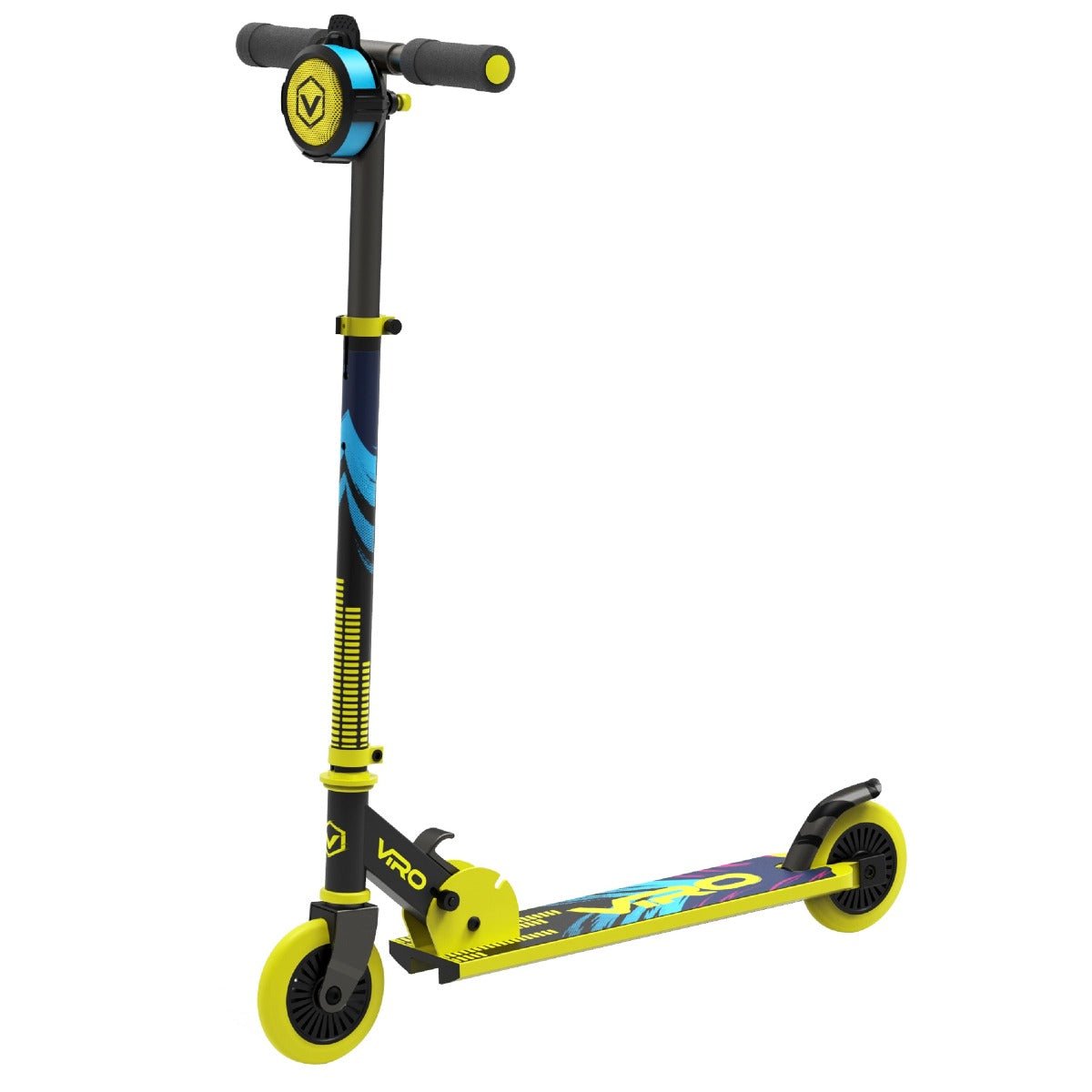 Little Tikes Viro Rides - VR 240 Soundtrack Kick Scooter Yellow 657023 - Colorland Toys