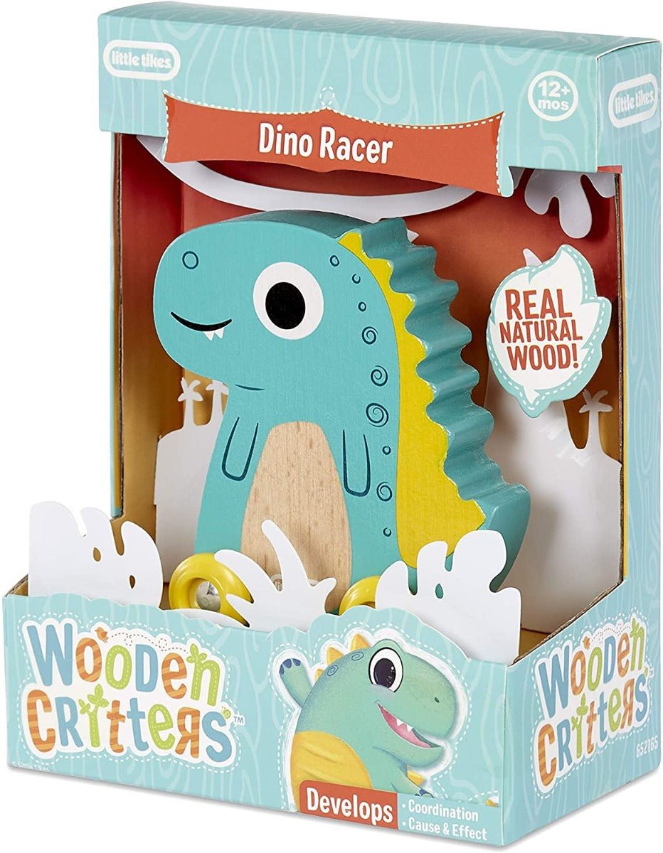 Little Tikes Wooden Critters Dino Racer 651168/652165 - Colorland Toys