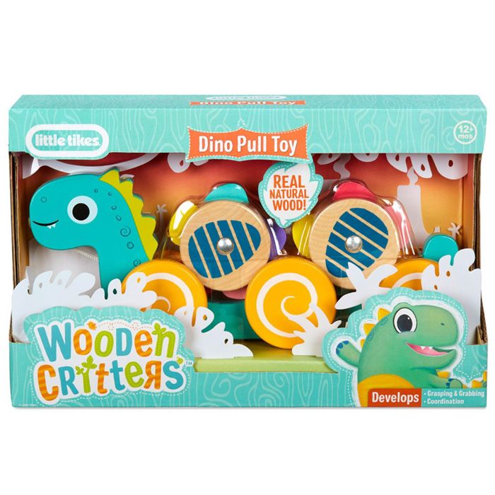 Little Tikes Wooden Critters Pull Toy Asst 651151/652134 - Colorland Toys