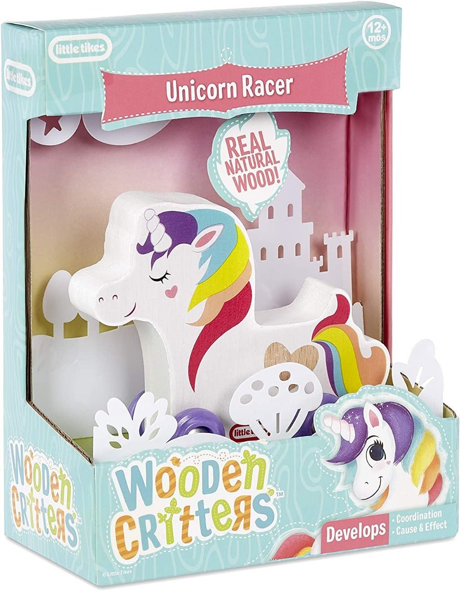Little Tikes Wooden Critters Unicorn Racer 651168/652158 - Colorland Toys
