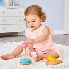 Little Tikes Wooden Critters Unicorn Shape Stacker 651175 - Colorland Toys