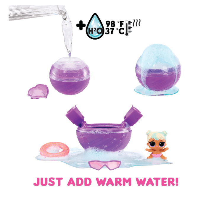 LOL Surprise! Bubble Surprise Lil Sisters MGA - 119791 - Colorland Toys