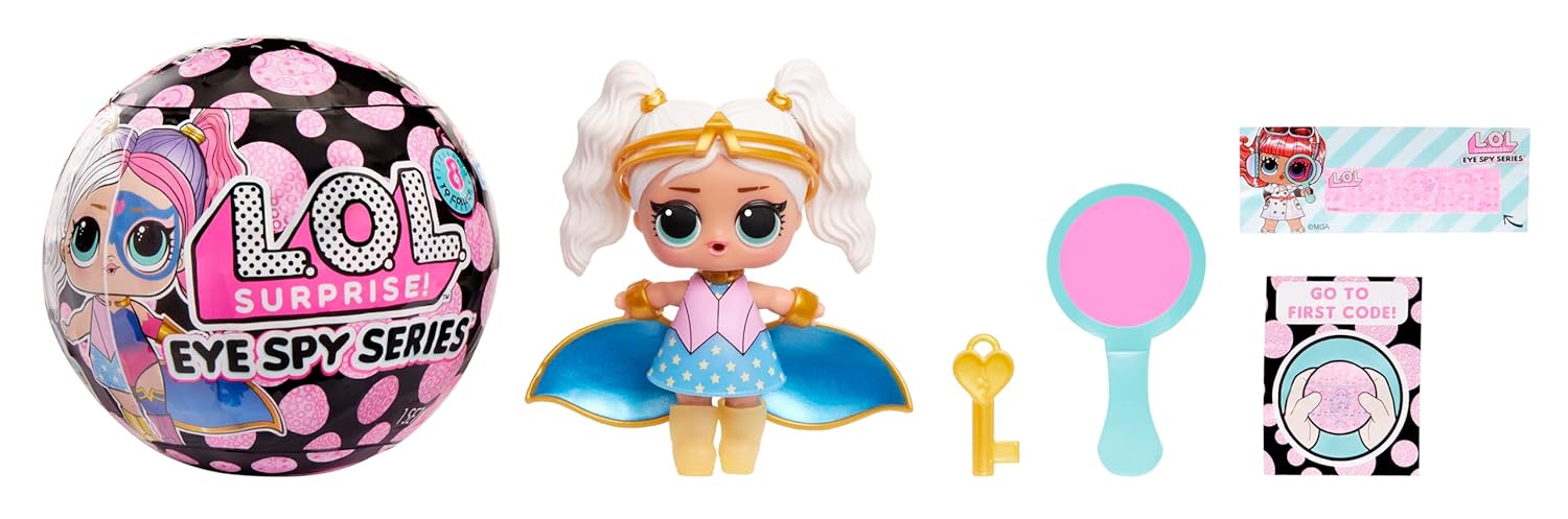 LOL Surprise Eye Spy Tots Fashion Dolls — Mystery Ball with Colour-Change Surprises - Colorland Toys