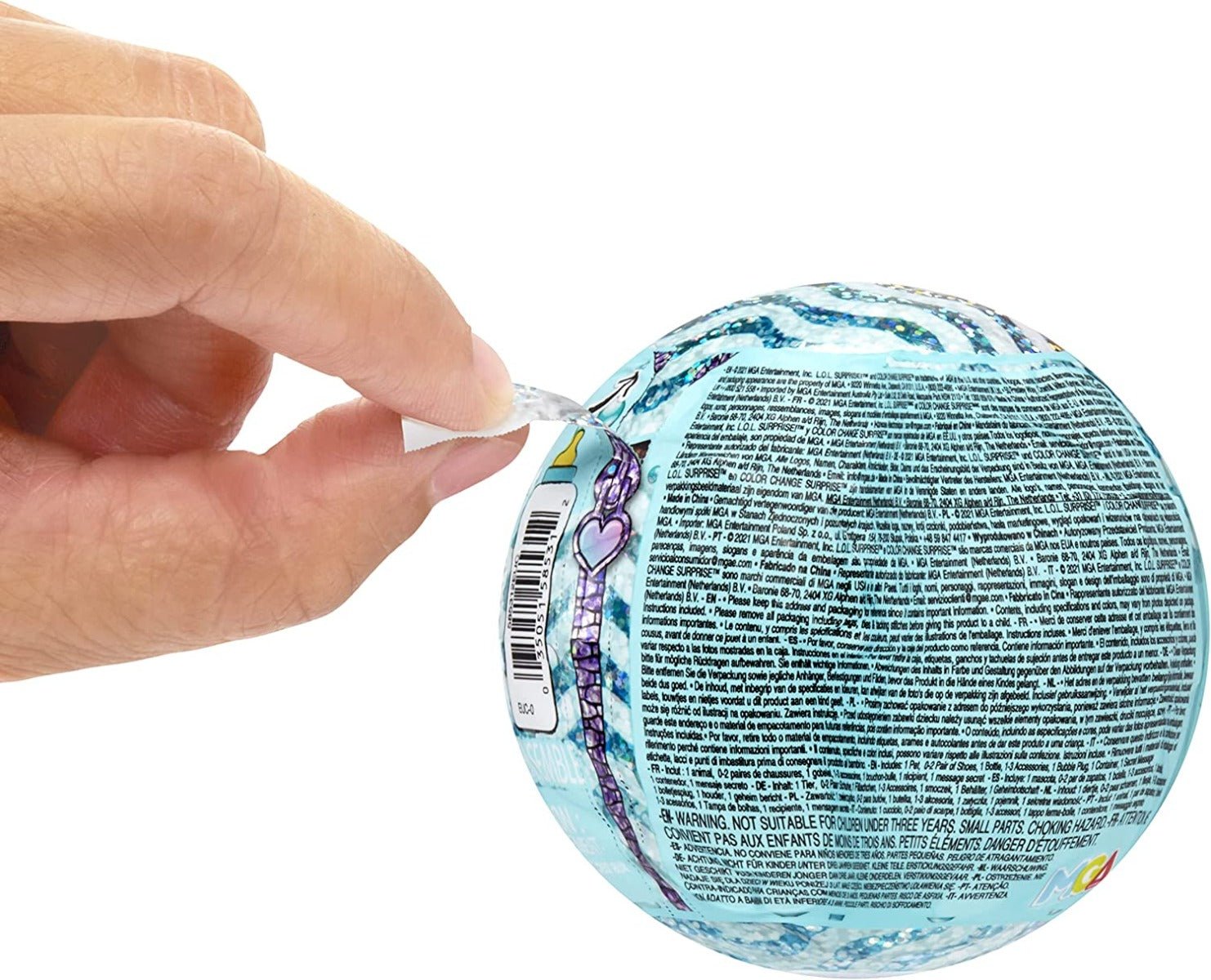 LOL Surprise! Glitter Color Change Surprise Pets Mystery Pack MGA - 585312 - Colorland Toys