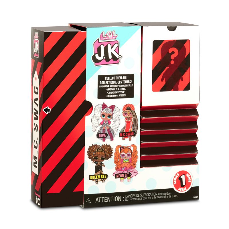 LOL Surprise JK M.C. Swag Mini Fashion Doll MGA - 570745 - Colorland Toys