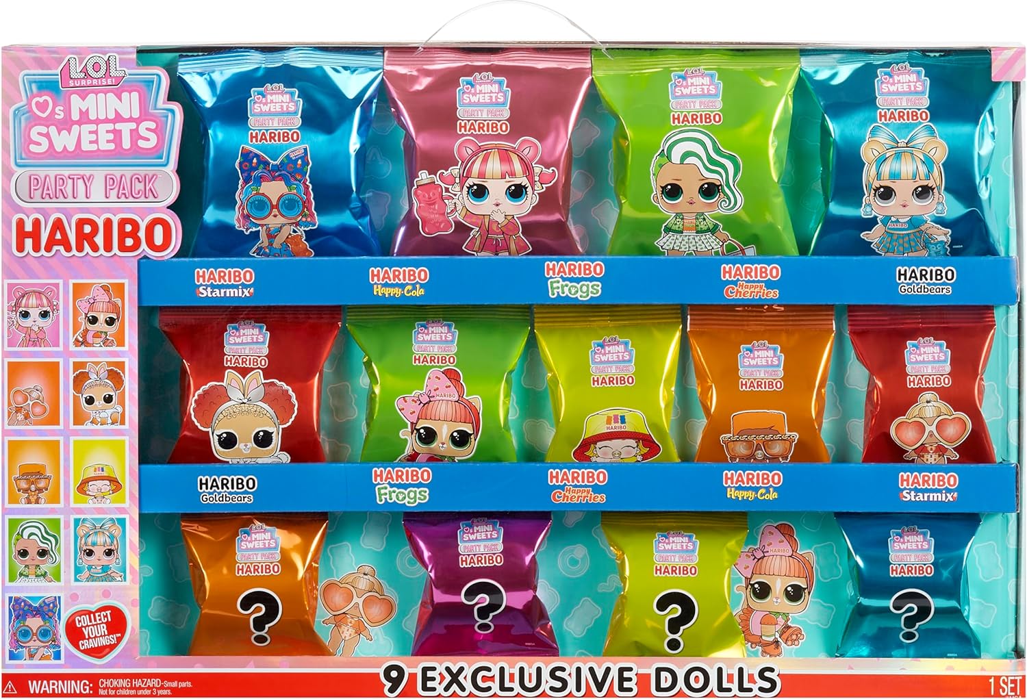 LOL Surprise Loves Mini Sweets X Haribo Party Pack - Colorland Toys